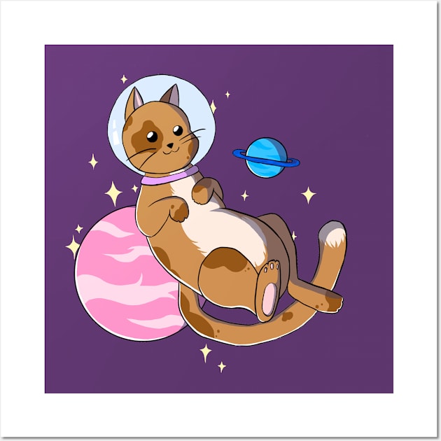 Cat Astronaut Wall Art by Fantastical Finds